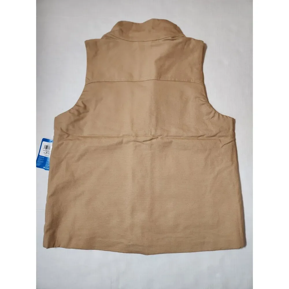 Columbia Brea Falls Vest Women’s Medium Tan